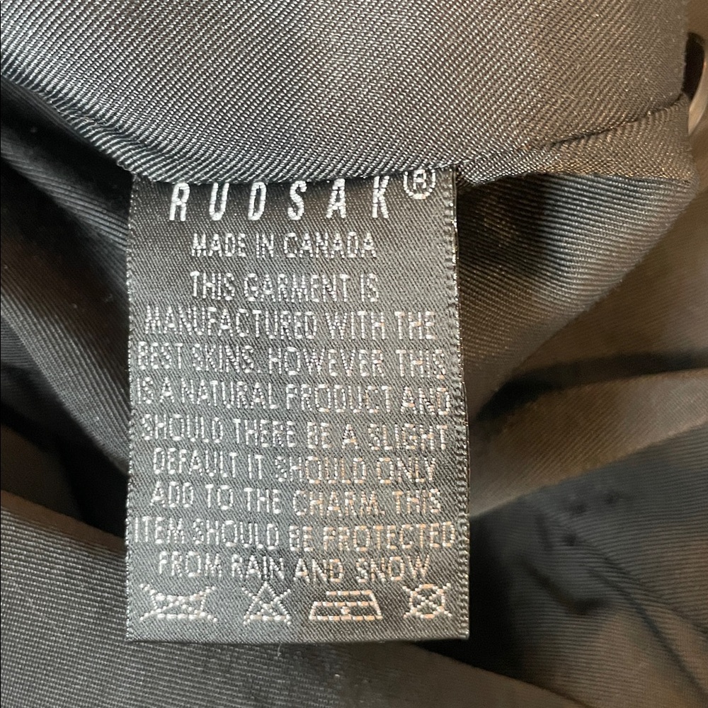 Rudsak leather blazer jacket - Picture 4 of 4
